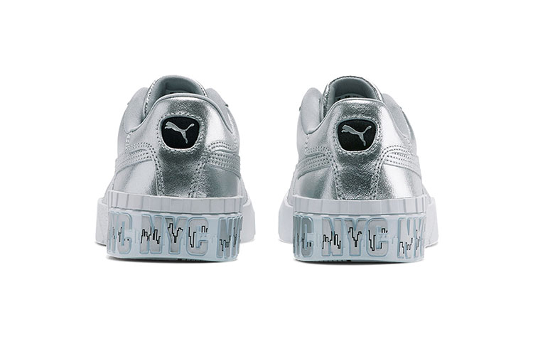 Shop (W) 彪马Cali银色NYC '天际线印花' 372967-01