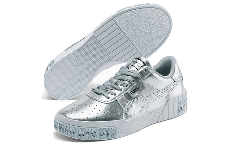 Purchase (W) 彪马Cali银色NYC '天际线印花' 372967-01