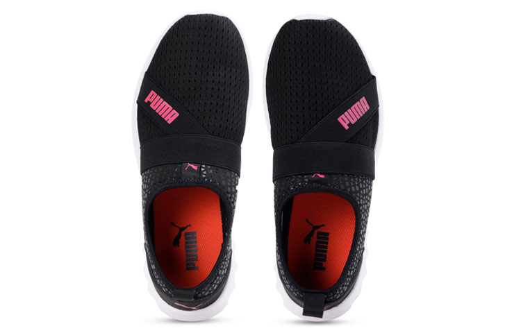 Lookbook (W) Puma Cali Slip-On 'Hitam Putih' 193332-08