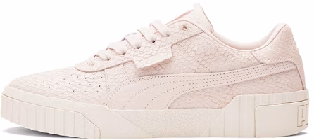 (Women) Puma Cali Snake Shoes Red 375974-01 (Women) Puma Cali Snake Shoes Red 375974-01