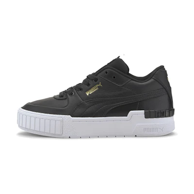 (W) Puma Cali Sport Black/White