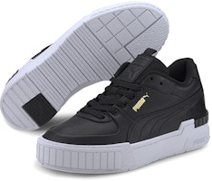 PUMA Cali Sport 牛皮運動低幫板鞋 女款 黑白 Lookbook PUMA Cali Sport 牛皮運動低幫板鞋 女款 黑白