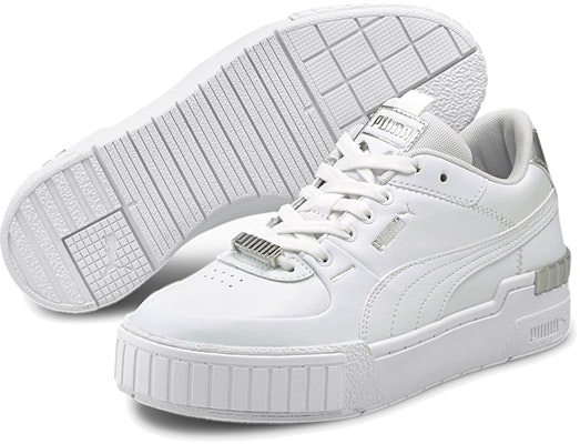 (W) Puma Cali Sport 'Metallic - Putih' 375050-01 Purchase (W) Puma Cali Sport 'Metallic - Putih' 375050-01