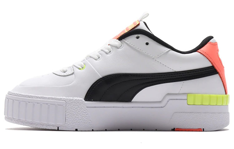 (Women) Puma Cali Sport 'White Black Pink' 373871-06