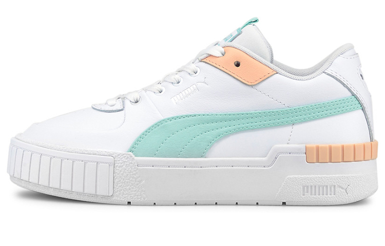(Women) Puma Cali Sport 'White Blue' 373871-09
