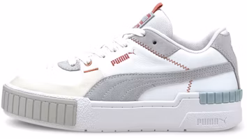 (Women) Puma Cali Sport Mix 'White Grey Red' 371202-16 (Women) Puma Cali Sport Mix 'White Grey Red' 371202-16