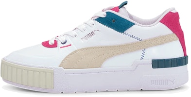 (Women) Puma Cali Sport Mix 'White Vaporous Grey' 371202-05 (Women) Puma Cali Sport Mix 'White Vaporous Grey' 371202-05