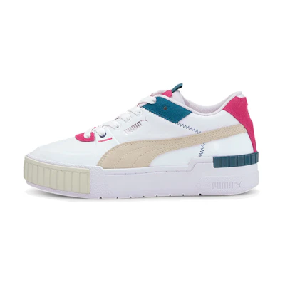 (W) Puma Cali Sport Mix 'White Vaporous Grey'