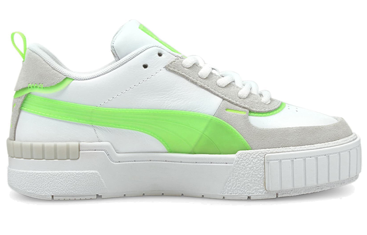 (W) Puma Cali Sport Pop 'White Green Glare' 圖 2