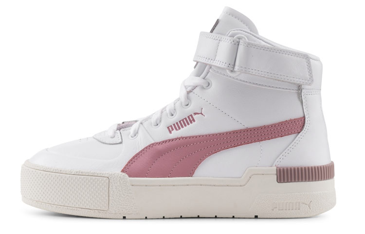 (Women) Puma Cali Sport Top Warm Up Casual Board Shoes White 373436-03