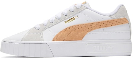 (Women) Puma Cali Star Mix Shoes For White/Pink 380220-01 (Women) Puma Cali Star Mix Shoes For White/Pink 380220-01