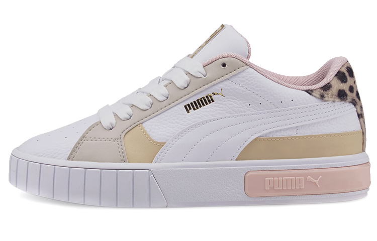 (Women) Puma Cali Star Feline 'White Leopard'  383986-01