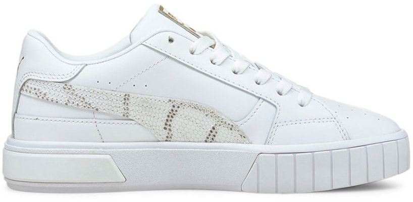 (Women) Puma Cali Star Snake Casual Shoes White 380629-01 Order (Women) Puma Cali Star Snake Casual Shoes White 380629-01