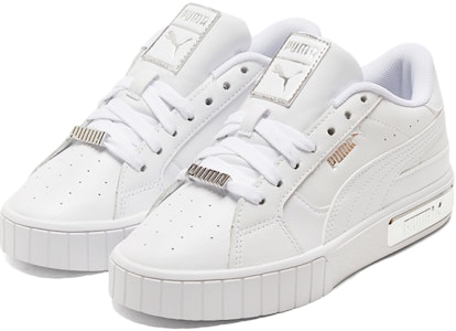 (W) Puma Cali Star Putih Perak 380219-01 Lookbook (W) Puma Cali Star Putih Perak 380219-01