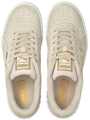 Puma Cali Wedge 耐磨防滑 增高厚底休閒板鞋 女款 米色 Lookbook Puma Cali Wedge 耐磨防滑 增高厚底休閒板鞋 女款 米色