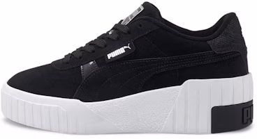(Women) Puma Cali Wedge 'Black White' 375048-01 (Women) Puma Cali Wedge 'Black White' 375048-01