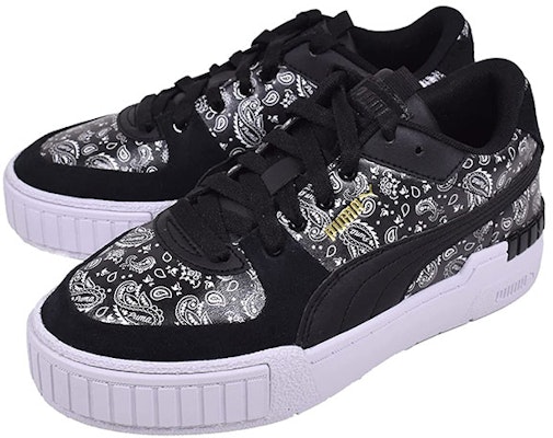 Puma Cali Wedge 時尚厚底板鞋 女款 黑白 Order Puma Cali Wedge 時尚厚底板鞋 女款 黑白