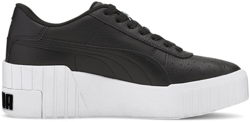 (W) Puma Cali Wedge 'Negro Blanco' 373438-02 Order (W) Puma Cali Wedge 'Negro Blanco' 373438-02