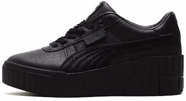 (Women) Puma Cali Wedge 'Embroidery Black Low Top Retro' 385249-02 (Women) Puma Cali Wedge 'Embroidery Black Low Top Retro' 385249-02