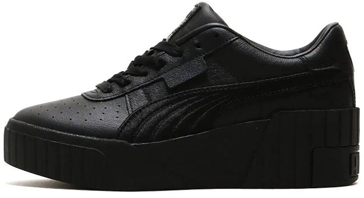 (Women) Puma Cali Wedge 'Embroidery Black Low Top Retro' 385249-02 Buy (Women) Puma Cali Wedge 'Embroidery Black Low Top Retro' 385249-02