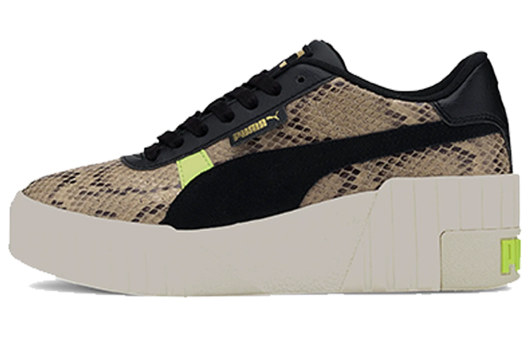 (Women) Puma Cali Wedge 'Snakeskin Print'  374108-01