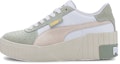 Buy (W) Puma Cali Wedge Tapak Tebal Kasut Putih/Hijau/Merah Jambu 374107-02