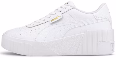 (Women) Puma Cali Wedge 'Triple White' 373438-01 (Women) Puma Cali Wedge 'Triple White' 373438-01