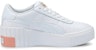 (W) Puma Cali Wedge 'Putih Aprikot Blush' 373438-04