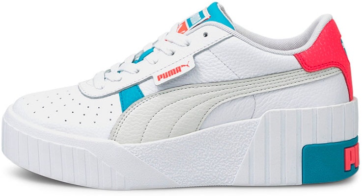 (Women) Puma Cali Wedge 'White Blue Red' 373438-06 Buy (Women) Puma Cali Wedge 'White Blue Red' 373438-06