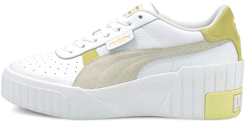 (W) 푸마 칼리 웨지 화이트 그레이 옐로우 (Puma Cali Wedge 화이트/그레이/옐로우) 373906-05 Buy (W) 푸마 칼리 웨지 화이트 그레이 옐로우 (Puma Cali Wedge 화이트/그레이/옐로우) 373906-05