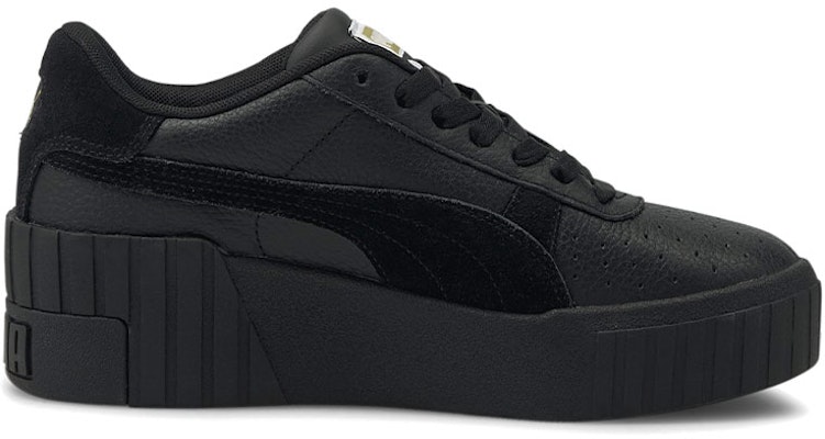 (Women) Puma Cali Wedge Mix 'Black Gold' 373906-06 Order (Women) Puma Cali Wedge Mix 'Black Gold' 373906-06