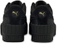 Shop (W) Puma Cali Wedge Mix 'Hitam Emas' 373906-06