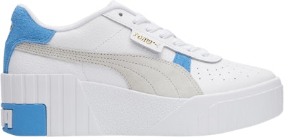 (Women) Puma Cali Wedge Mix 'White Light Blue' 373906-10 (Women) Puma Cali Wedge Mix 'White Light Blue' 373906-10