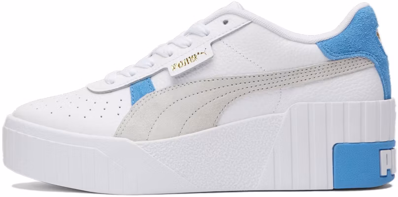 (W) Puma Cali Wedge Mix ''Bianco Azzurro Chiaro'' 373906-10 Buy (W) Puma Cali Wedge Mix ''Bianco Azzurro Chiaro'' 373906-10