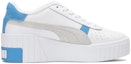 Order (W) Puma Cali Wedge Mix 'Putih Biru Muda' 373906-10