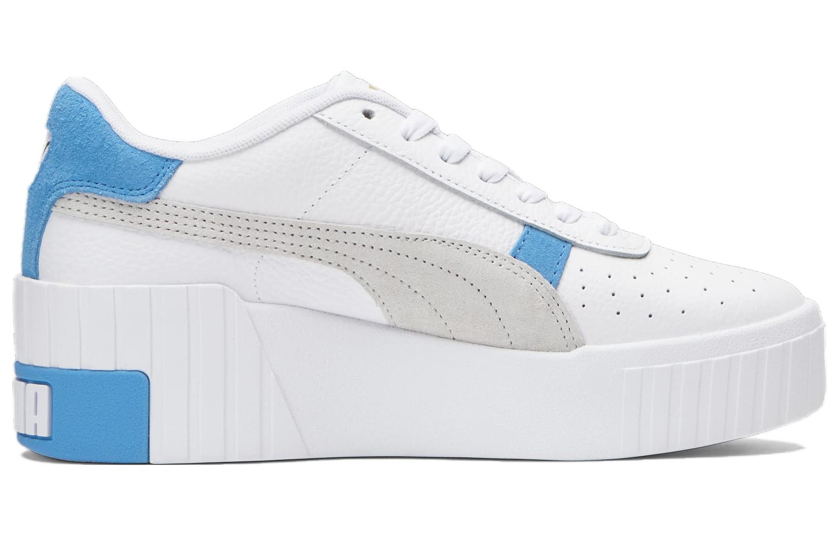 Order (W) Puma Cali Wedge Mix ''Bianco Azzurro Chiaro'' 373906-10