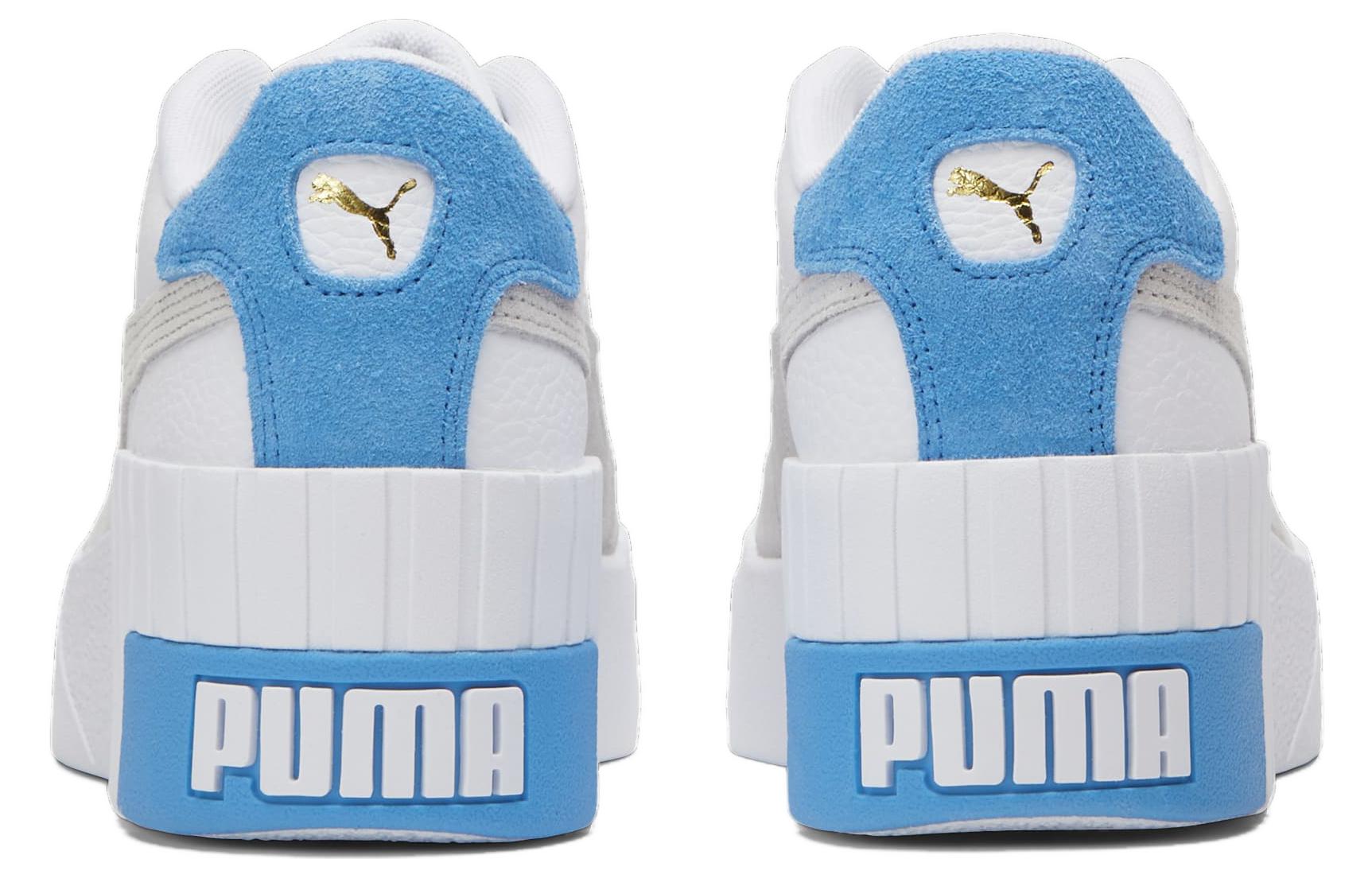 Shop (W) Puma Cali Wedge Mix ''Bianco Azzurro Chiaro'' 373906-10