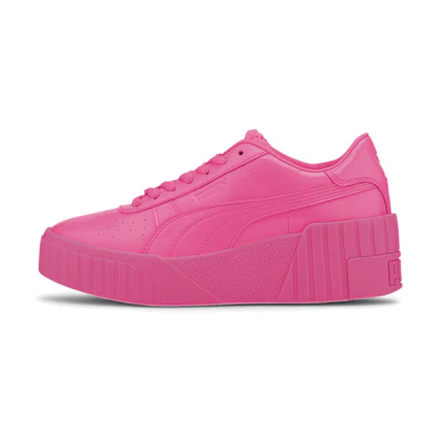 (W) Puma Cali Wedge PP 'Luminous Pink'