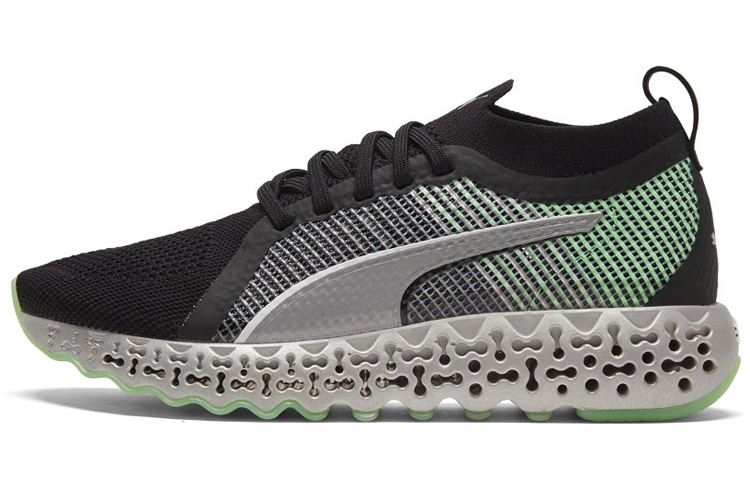 (Women) Puma Calibrate Runner 'Black Elektro Green'  194768-02