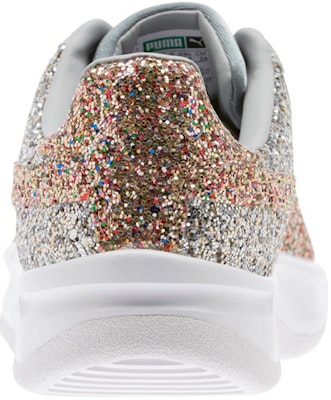 Puma California Glitz 潮流百搭 低筒運動跑步鞋 女款 銀 Purchase Puma California Glitz 潮流百搭 低筒運動跑步鞋 女款 銀