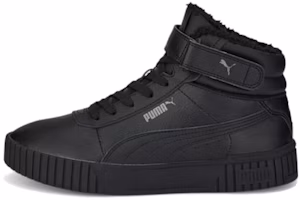 (Women) Puma Carina 2.0 Mid 'Black' 385852-01 (Women) Puma Carina 2.0 Mid 'Black' 385852-01