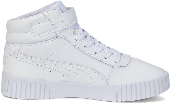(W) Puma Carina 2.0 Mid 'Putih Silver' 385851-02 Order (W) Puma Carina 2.0 Mid 'Putih Silver' 385851-02