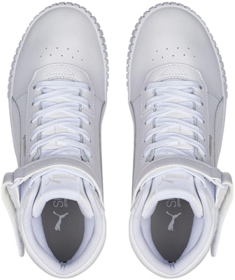 (Women) Puma Carina 2.0 Mid 'White Silver' 385851-02 Shop (Women) Puma Carina 2.0 Mid 'White Silver' 385851-02