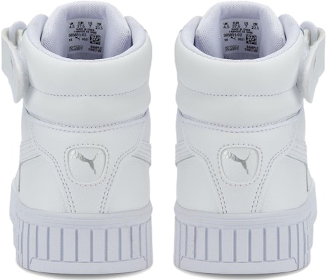 (Women) Puma Carina 2.0 Mid 'White Silver' 385851-02 Purchase (Women) Puma Carina 2.0 Mid 'White Silver' 385851-02