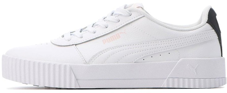 (W) 彪马 Carina 皮革'白黑玫瑰水'款式 370325-23 Buy (W) 彪马 Carina 皮革'白黑玫瑰水'款式 370325-23