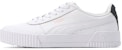 (W) Puma Carina Kulit 'Putih Hitam Rosewater' 370325-23