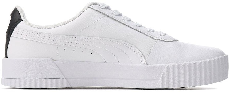 (W) 彪马 Carina 皮革'白黑玫瑰水'款式 370325-23 Order (W) 彪马 Carina 皮革'白黑玫瑰水'款式 370325-23