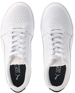 (W) 彪马 Carina 皮革'白黑玫瑰水'款式 370325-23 Lookbook (W) 彪马 Carina 皮革'白黑玫瑰水'款式 370325-23