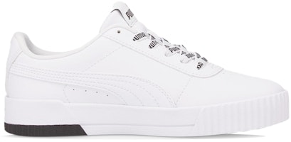 (W) Puma Carina 标志狂热运动鞋 白/黑 383906-01 Order (W) Puma Carina 标志狂热运动鞋 白/黑 383906-01