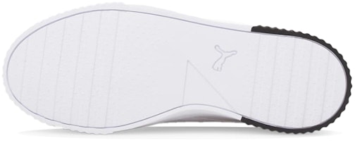 (W) Puma Carina 标志狂热运动鞋 白/黑 383906-01 Purchase (W) Puma Carina 标志狂热运动鞋 白/黑 383906-01